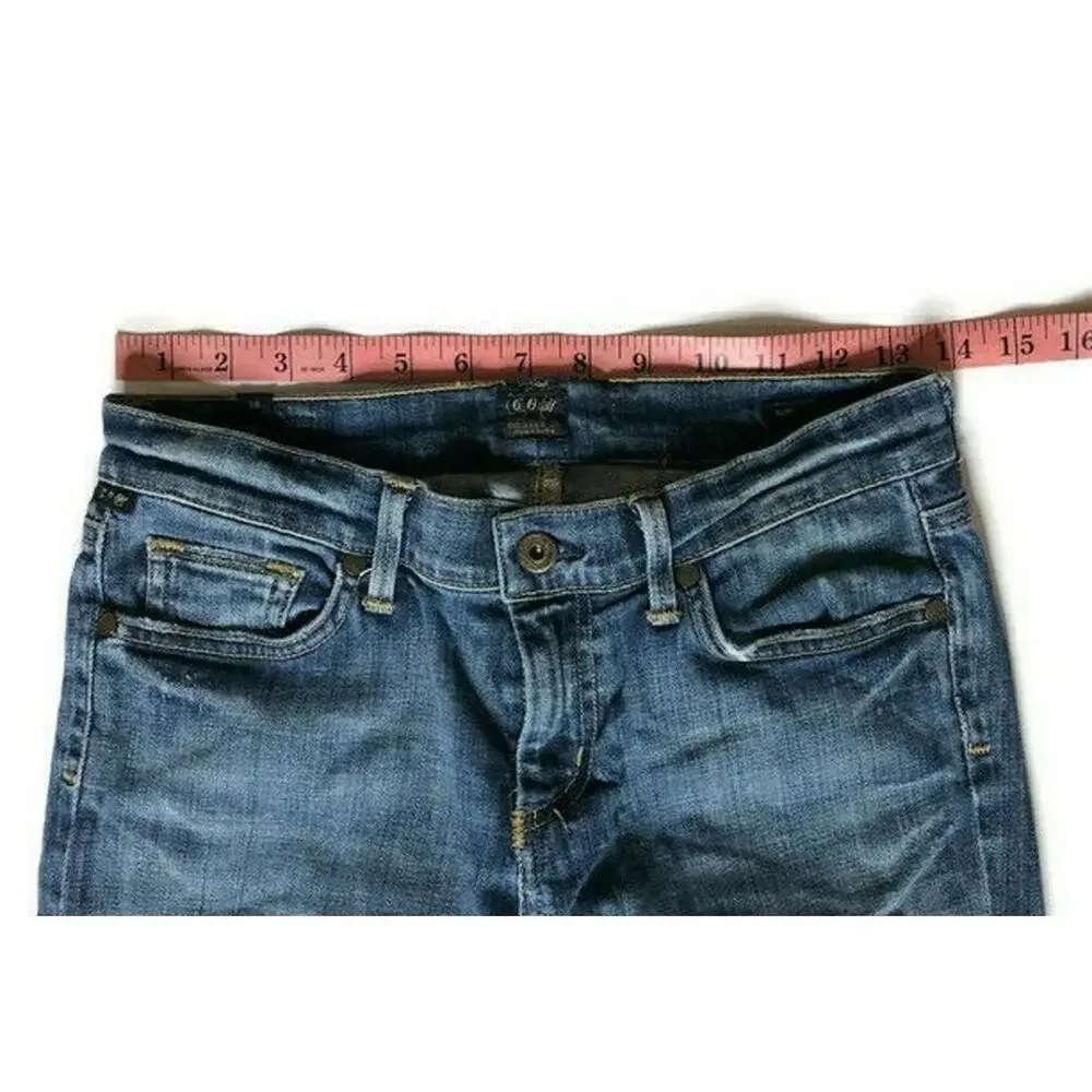 Citizens of Humanity Womens Kelly Low Rise Bootcut Denim Jeans 90s Y2K Size 28 - Picture 6 of 9